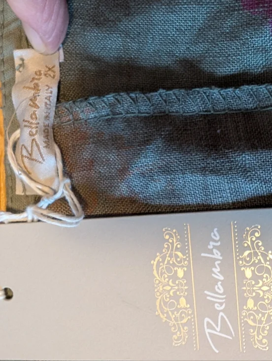 NWT 100% LINEN SUNDRESS,2X - Picture 4 of 7